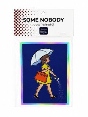 Some Nobody Artist Release 01 Sticker - Hermes Salt Girl - NWT